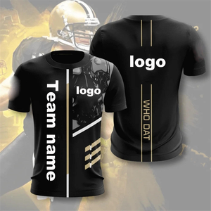 Conjunto de Camiseta Deportiva Europea Americana de Corte Holgado Personalizada para Hombre, Camiseta de Rugby de Manga Corta con Cuello Redondo y Tejido de Verano <span class=keywords><strong>Z</strong></span> 3D - Product Image 6