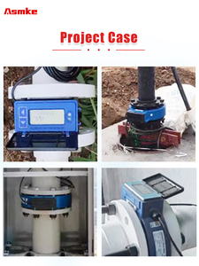 Asmkeサンドイッチ超音波水道メーター流量計液体流量計LCD液体オイル測定 - Product Image 5