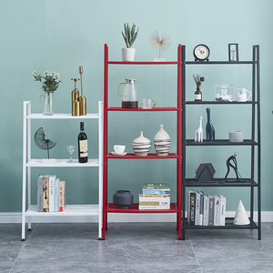 Estanterías de 5 capas nórdicas modernas de Metal para el hogar, muebles de sala de estar, estante de almacenamiento, estante de libros de Metal, estanterías - Product Image 5
