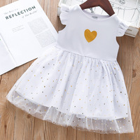 Robe de princesse tutu d'été pour bébé, jupe en tulle et gaze moelleuse pour fille de 1 an, idéale pour mariage, fête ou séance photo