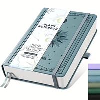 Carnet de planification vintage imprimé, logo personnalisé, 5,79*8,27 pouces, reliure cousue, feuilles mobiles, 320 pages, cadeau pour le travail, l'école