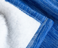 Nouvelle Couverture Polaire en Tissu Doux et de Haute Qualité, Modèle 2026, avec Doublure Sherpa, Idéale pour la Maison (Vente en Gros ODM)