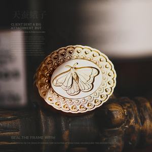 Nouveau produit en octobre <span class=keywords><strong>2022</strong></span> série de cadres <span class=keywords><strong>Photo</strong></span> rétro tête de joint de cire en Relief de forme spéciale tête de joint en cuivre - Product Image 3