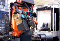 Robot entièrement automatique de haute précision KUKA KR 50 2100-2 avec servomoteur AC IP67 pour le chargement/déchargement des centres d'usinage CNC