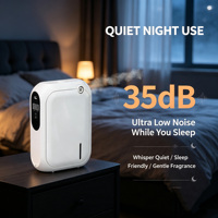 Diffuseur d'arômes sans eau en plastique de 140 ml, commande Bluetooth et application, machine à parfum électrique ultra silencieuse pour huiles essentielles à domicile