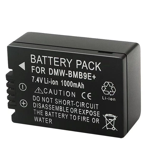 Fully Decoded 1200mAh for Panasonic DMC-FZ40 FZ45 FZ47 Camera Battery DMW-BMB9E DMWBMB9E DMW BMB9E 7.2V Digital Batteries in Sto
