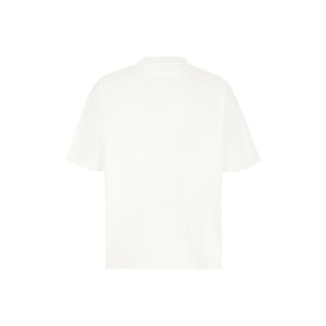 Camiseta realizada en algodón puro que se caracteriza por el logotipo estampado en contraste en la parte delantera. -Cuello redondo acanalado-Hombro caído - Product Image 2