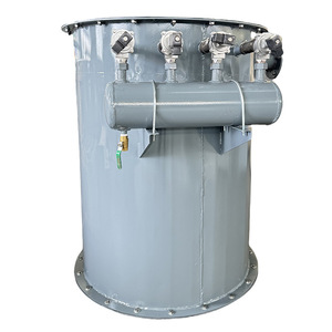 Collecteur de poussière 55 gallons 3 HP triphasé avec filtre à sacs pour silo à ciment et silos à chaux - Product Image 1