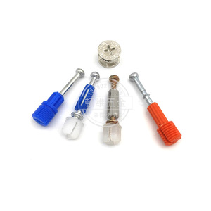 Conectores de Muebles Dunwei 3 en 1, Ruedas Excéntricas Reforzadas de Acero al Manganeso para Gabinetes, Armarios y Paneles de Muebles - Product Image 2