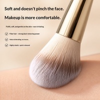 Ensemble de 15 pinceaux de maquillage de qualité supérieure, étiquette privée, poils doux vegan, OEM ODM, vente en gros directe d'usine, logo personnalisé, pinceaux de maquillage