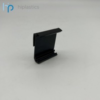 Rails de clips noirs transparents Hiplastics SFL02 pour SoluM Newton à un angle de 45 degrés