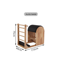 Vente en gros directe usine : Barrel de Pilates en chêne, Barrel Ladder, Correcteur de colonne vertébrale, Équipement de fitness