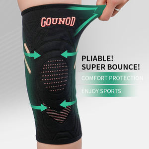 สนับเข่าสำหรับอาการปวดเข่าผ้าบางแผ่นกันลื่นระบายอากาศได้ดีป้องกันการวิ่งออกกำลังกาย - Product Image 6
