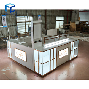 Luxus Parfüm-Display-<span class=keywords><strong>Kiosk</strong></span>-Stand Parfüm Bar <span class=keywords><strong>Kiosk</strong></span> Einkaufs zentrum Geschäfte Möbel Runde Kosmetik Display <span class=keywords><strong>Kiosk</strong></span> - Product Image 2