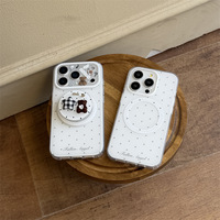 Funda Protectora Magnética de Doble Capa de Cuero PU con Diseño de Estrella Estilo Coreano para las Series 13/14/15 para Mujer