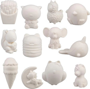 Giocattoli Squishy bianchi vuoti per la pittura a lento aumento ansia Antistress Anti Stress giocattoli per bambini bambini ADHD <span class=keywords><strong>autismo</strong></span> - Product Image 6