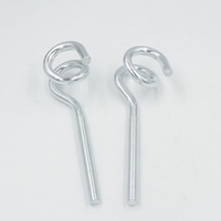 M6 m8 m10 Pigtail Vis Oeil Goupille Boulon 8mm Zinc Plaqué Bois Oeil Crochet Vis Pigtail Boulon Pigtail Oeil Crochet Boulon
