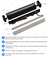 25 jenis permukaan Dimmable 2 fase Tuya Wifi Cob perhiasan liontin sudut Adaptor AC 110V-265V 10W 20W Led Magnetic Track Lights