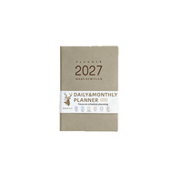 Agenda 2027 Exclusif Anglais – Planificateur Quotidien de Productivité – Journal Espagnol – Cadeau Relié Piqure à Cheval