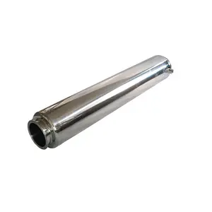 SS304 4"x36" Closed Loop Jacketed Column With 1/2"FNPT For 5 Lb Closed Loop Extractor
