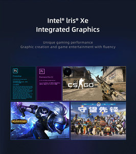 Mini PC de Escritorio Personalizado con Logotipo, Intel Tiger Lake I5 1135G7 <span class=keywords><strong>NUC</strong></span>, 10 Núcleos, RAM DDR4, Almacenamiento SSD+HDD, Enchufe AU, Yutemini - Product Image 3