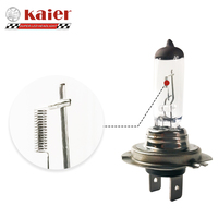 Bohlam Lampu Halogen Aksesori Mobil, Bohlam Cahaya Led H4 12V 55W