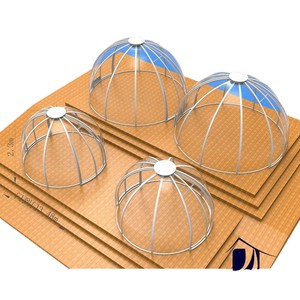 Carpa domo de cristal para exteriores, casa burbuja para 6-8 personas, carpa de lujo con estructura rígida para las cuatro estaciones, para jardín, patio, restaurante, hotel - Product Image 5