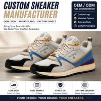 Fabricant de baskets personnalisées OEM ODM, baskets rétro vintage décontractées, respirantes, en mesh et daim, baskets de sport à marque privée