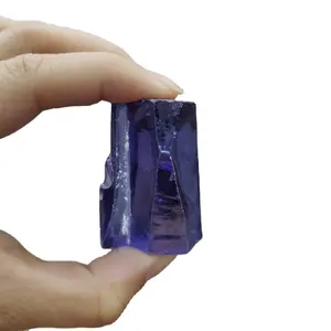 สังเคราะห์อัญมณีเจียระไนหยาบดิบzirconiaขายส่งtanzanite