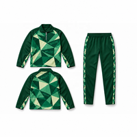 Ensemble veste et pantalon d'entraînement de football personnalisés, coordonnez les couleurs du club et les graphiques des panneaux avec les noms pour votre liste de joueurs