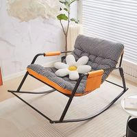 Canapé double léger et luxueux Fauteuil de salon Fauteuil de loisirs à bascule confortable Balcon Internet Fauteuil à bascule célèbre pour bar