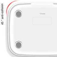 BL-3002 Shopee vente grande taille LED d'alimentation USB personnel intelligent échelle de graisse corporelle