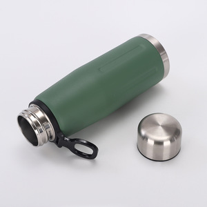 Portable 600ml 800ml Water <b>Bottle</b> With Leakproof Lid Wide Mouth Flask With Lifting Loop - Product Image 5