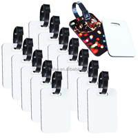 MDFSUB Étiquettes de bagages en bois blanc vierges pour sublimation, modernes, écologiques, à faire soi-même, pour la rentrée scolaire, étiquettes de valise et d'instruments