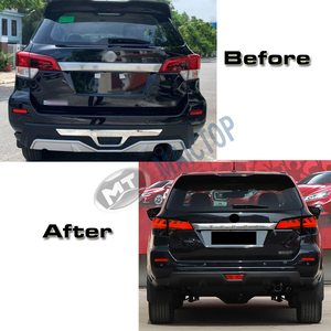 Maictop accessoires de voiture lifting mise à niveau de la fumée led feu arrière feu arrière pour nissan terra 2018 2019 2020 - Product Image 5