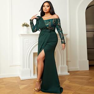 <span class=keywords><strong>ชุด</strong></span><span class=keywords><strong>ราตรี</strong></span><span class=keywords><strong>ยาว</strong></span>เปิดไหล่หนึ่งข้างสำหรับผู้หญิง, เดรสกระโปรงยาว<span class=keywords><strong>เปิด</strong></span>ครึ่งไหล่ - Product Image 5