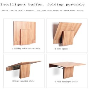 Home Furniture White Convertible Wall Mount <strong>Desk</strong> Wooden <strong>Folding</strong> <strong>Out</strong> Table <strong>Folding</strong> Table With Murphy Bed - Product Image 4