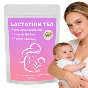 <span class=keywords><strong>Thé</strong></span> de lactation aux herbes naturelles aromatisé, soutien sain à l'<span class=keywords><strong>allaitement</strong></span> post-partum, augmente la production de lait maternel - Product Image 1