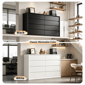 New Chinese Style <b>Filing</b> Cabinet Wooden Storage Chest Multi <b>Drawer</b> Organizer for Tea Room Office Home - Product Image 4