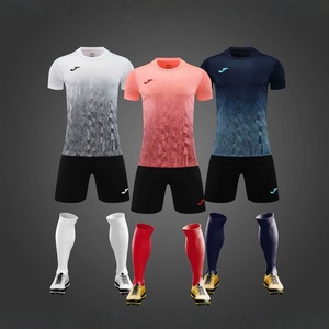 ชุดฝึกซ้อมฟุตบอล <span class=keywords><strong>Joma</strong></span> Homer พร้อมปักชื่อและโลโก้ ชุดฟุตบอลฤดูร้อนแขนสั้น ชุดทีมสำหรับผู้ชายและเด็ก ตัดเย็บอัตโนมัติ - Product Image 3