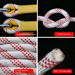 Cuerda de seguridad de nailon, cuerda contra incendios, cuerda de escape, cuerda para alta altitud, cuerda para escalada al aire libre, cuerda de poliéster - Product Image 4