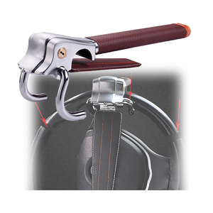 Verrou de volant de voiture universel Xiangta, verrou de volant rotatif <span class=keywords><strong>antivol</strong></span> robuste pour voiture/fourgonnette - Product Image 1