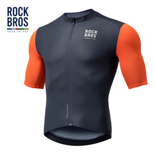ROCKBROS ROAD TO SKY自転車ジャージー夏の通気性サイクリングジャージーメンズサイクル半袖ロードMTBバイクスポーツウェア服 - Product Image 5