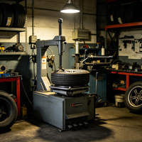 Nouvelle Conception Machine Combinée Démonte-Pneus et Gonfleur pour Voitures et VUS 380V Diamètre Max. Roue 1100mm Multifonction pour Garage de Réparation Automobile