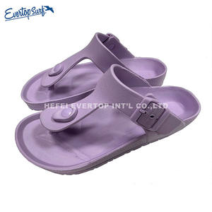 Pantoufles plates décontractées pour femmes, vente en gros, pantoufles de jardin EVA - Product Image 3