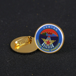 Insignias Metálicas Personalizadas, Broches de Esmalte de Aleación con Cierre de Mariposa, Emblemas Escolares y Empresariales, Formas Irregulares, Regalos Empresariales - Product Image 2