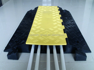 Rampe de protection de câble à vendre Barrières de trafic Câbles de protection de canal routier en caoutchouc Embout - Product Image 4