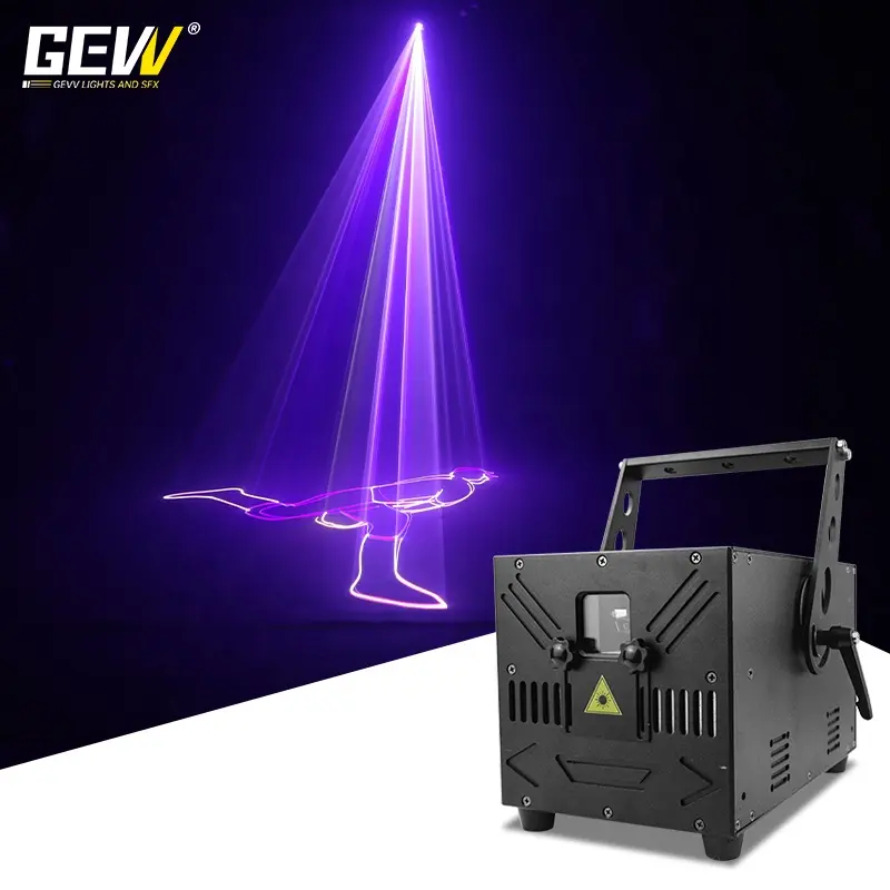Animated Christmas Laser Light Projector 1000mw DJ Animation Green Laser Show Light