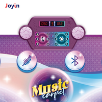 Tapis de danse pour deux joueurs avec quatre directions de flèches et lumières LED, compétition de danse interactive pour enfants ou amis