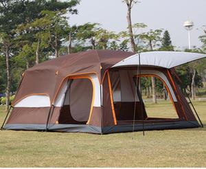 Carpa de Camping para Verano, de Tela Oxford Impermeable, Apertura Rápida, Doble Capa, Estilo Camuflaje, Antimosquitos - Product Image 5